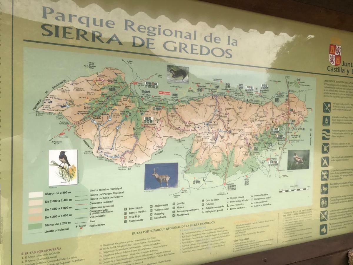 Penzion Casa Sierra De Gredos Navasequilla Exteriér fotografie